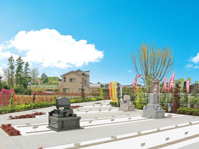 源長寺墓地まどかの杜　日当たりの良い明るい霊園風景②