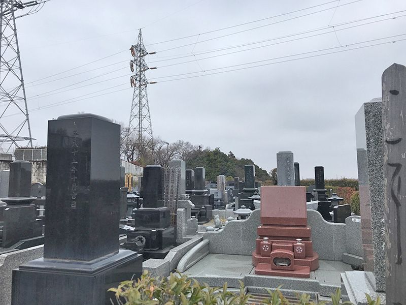 新座墓苑　和型・洋型墓石