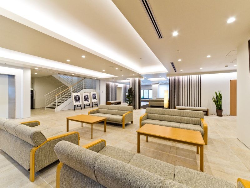 春秋苑　屋内御廟（納骨堂）ロビー