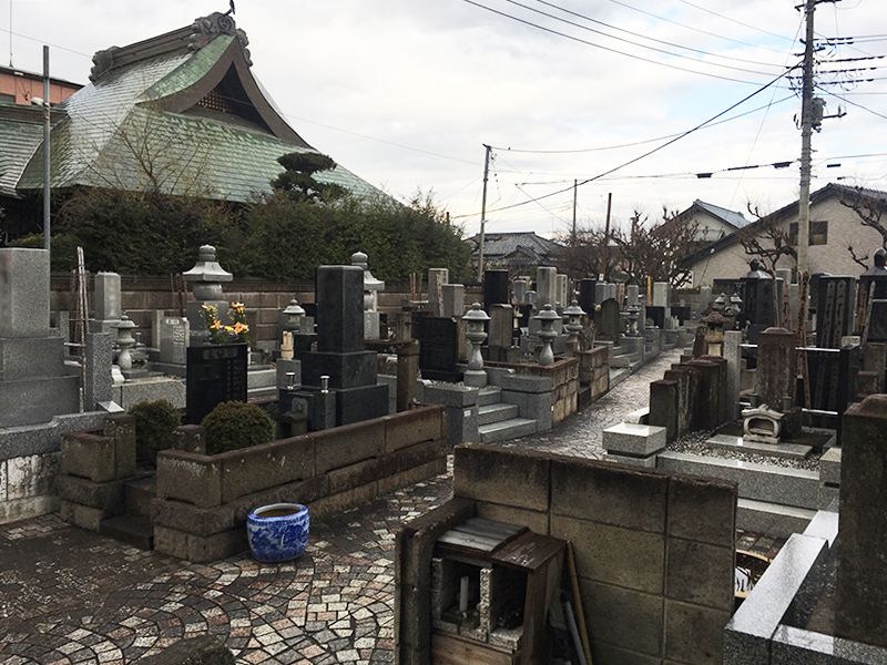稲荷山 光明院　一般区画風景