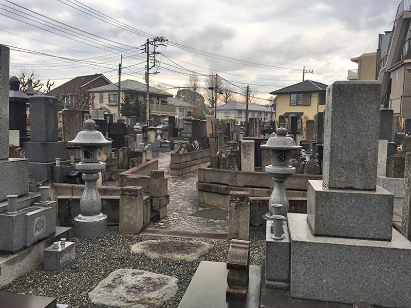 稲荷山 光明院　和型墓石