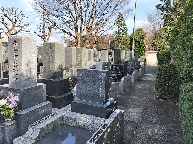寿福寺　和型・洋型墓石