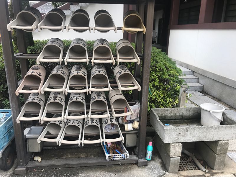 全生庵 観音霊苑 (納骨堂)　水汲み道具も多数完備