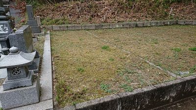 中屋谷第2墓園の空き区画