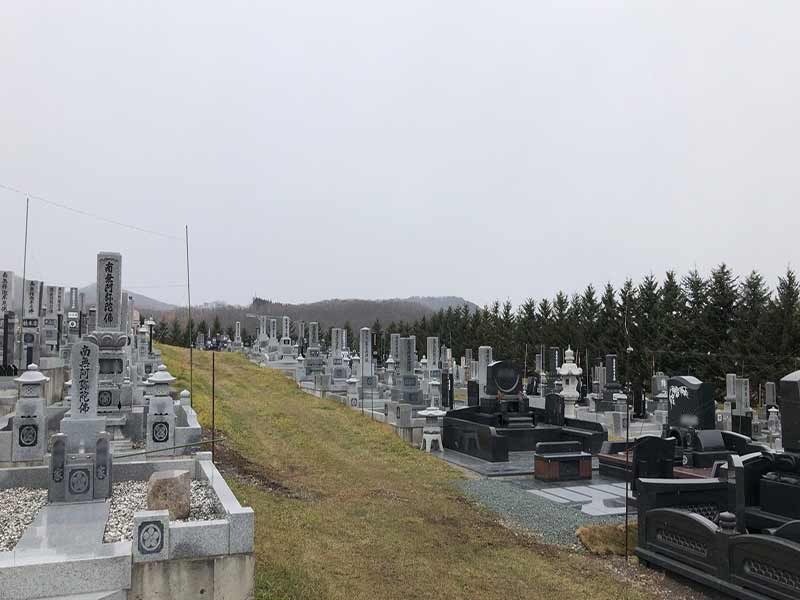 遠軽町営 学田墓地