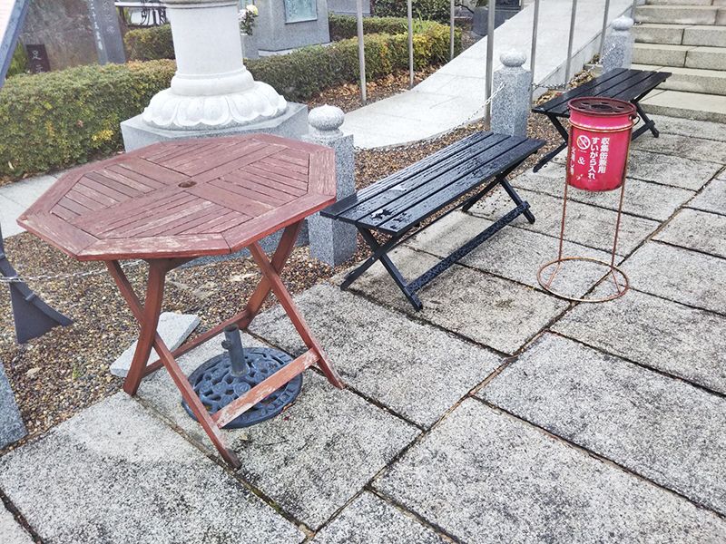 まどかの杜永代供養墓　休憩スペース