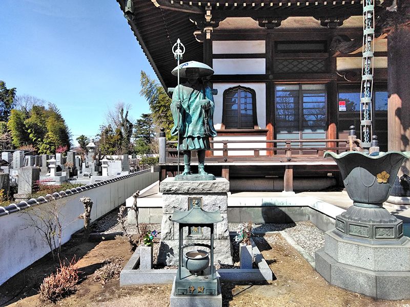 川口草加霊園 はじまりの杜　弘法大使像