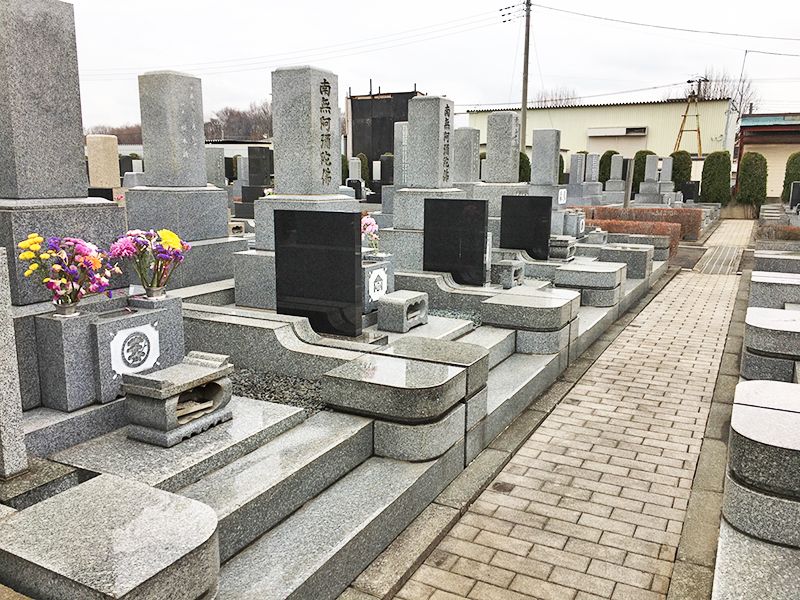 昌平寺 第三武蔵野墓苑　区画整備された墓域