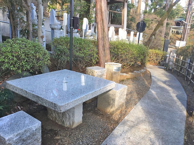 メモリアルパーク吉祥天　休憩スペース