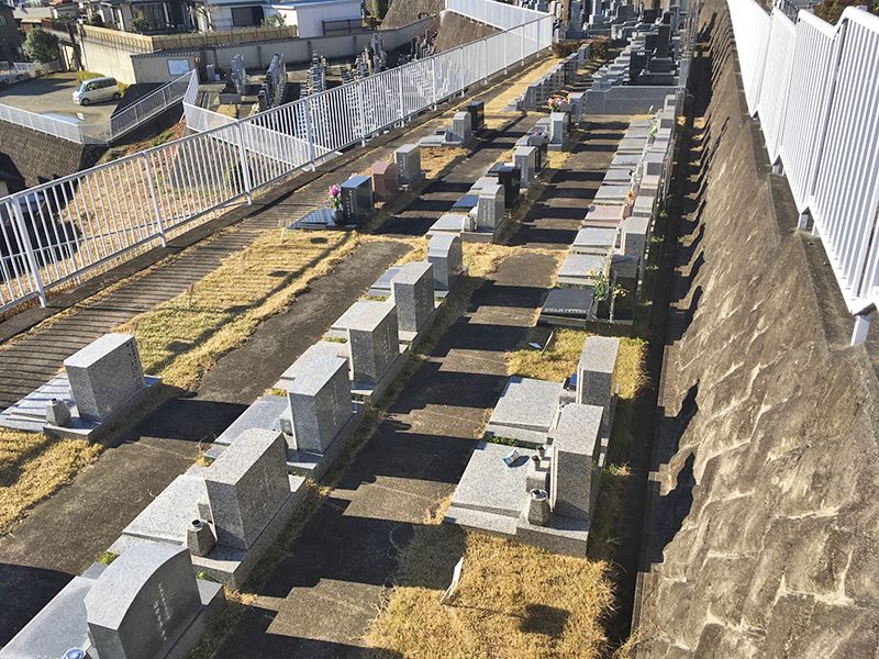 メモリアルパーク吉祥天　ゆとりがある墓地