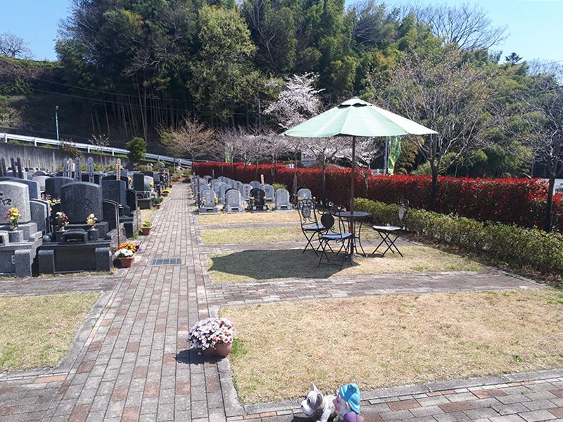 メモリアルパーククラウドあきる野　園内はバリアフリー設計