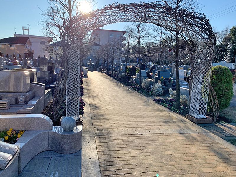 小平メモリアルガーデン ガーデニング型樹木葬「フラワージュ」　日当たり良好