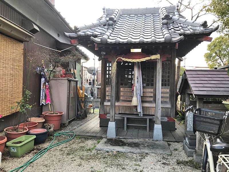 龍岩寺　子育観音菩薩が安置されているお堂