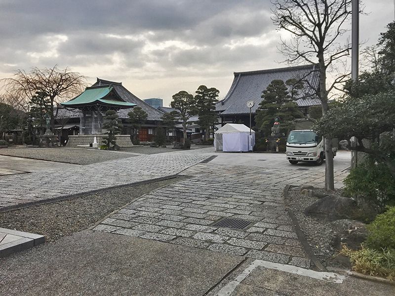 曹洞宗大本山 永平寺別院 長谷寺　広々とした境内