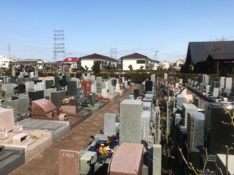 府中・国立メモリアルパーク　日当たりの良い墓域