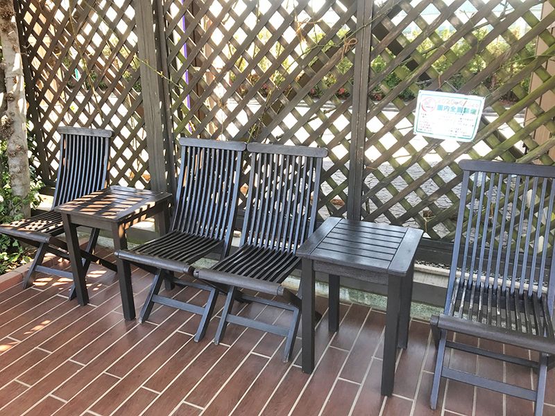 府中・国立メモリアルパーク　清潔感のある休憩場所