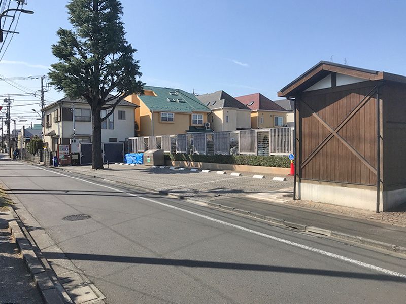 府中・国立メモリアルパーク　整備された駐車場