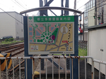 都立 多磨霊園 京王線「多磨駅」にある案内板