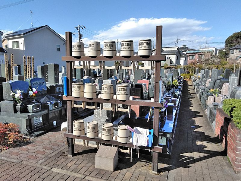 メモリアルガーデン川口　自由に使える参拝道具