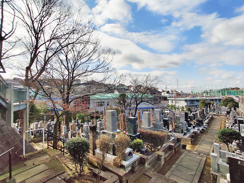 寺尾墓苑　苑内全景