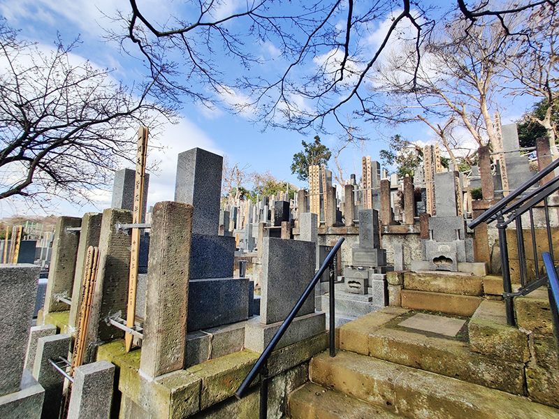 寺尾墓苑　和型墓石