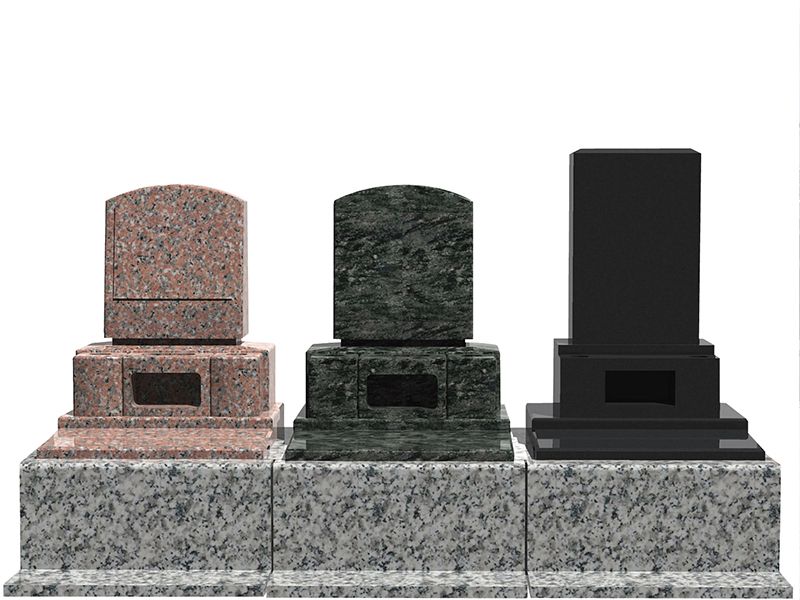 サンク川口霊園　様々な墓石を用意