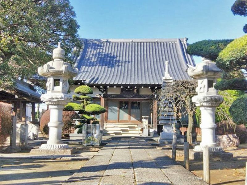 吉祥院 のうこつぼ　本堂と庭園