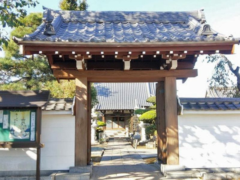 吉祥院 のうこつぼ　吉祥院山門