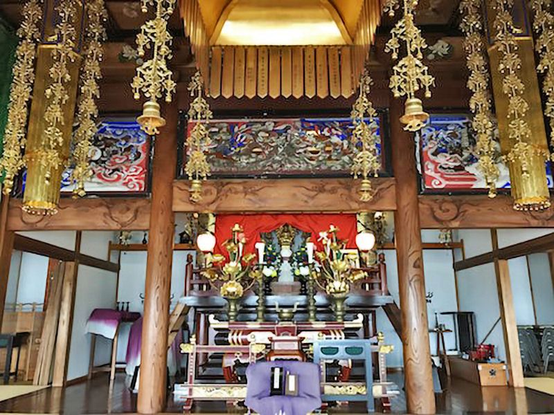 慶福寺 のうこつぼ　法要施設