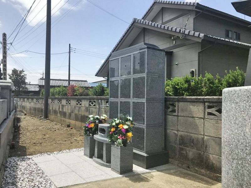 慶福寺 のうこつぼ　日当たり良好な墓地