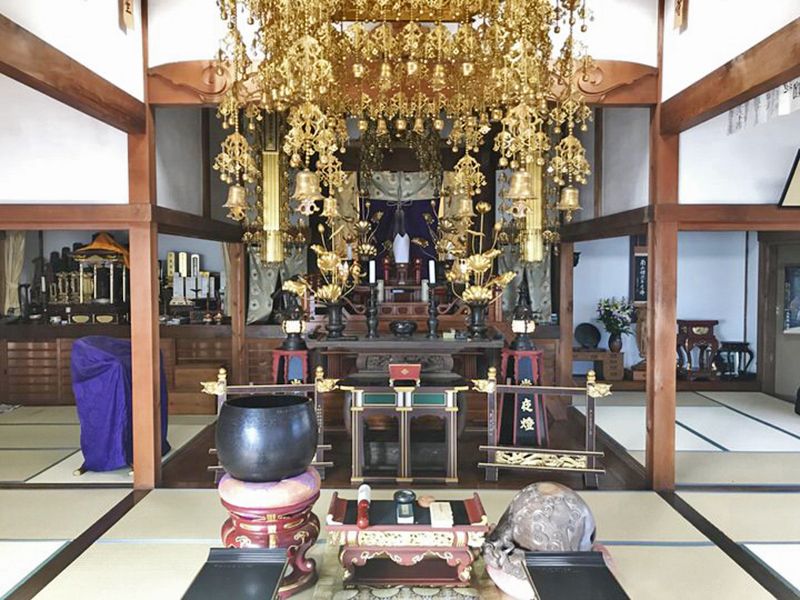 常円寺 のうこつぼ　法要施設
