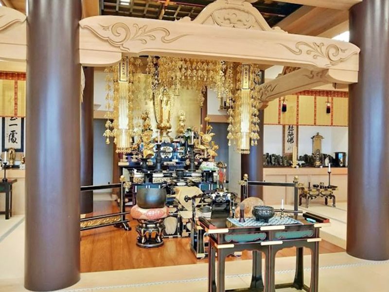 大覚寺 のうこつぼ