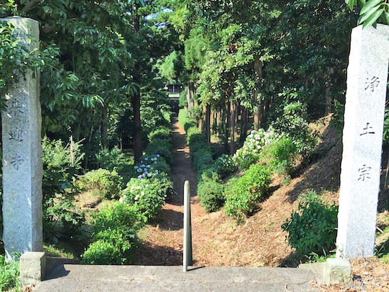 来迎寺 のうこつぼ