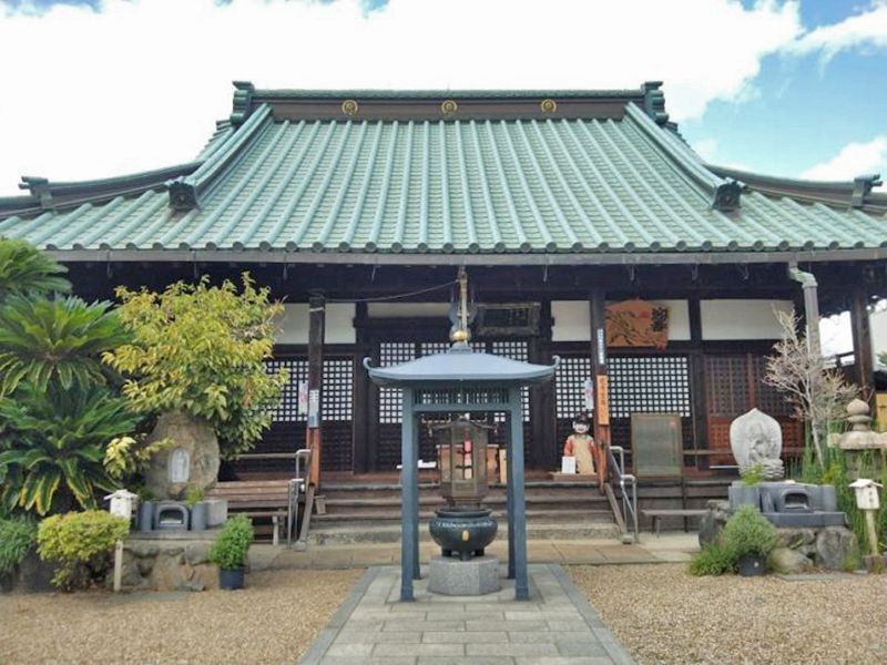 長寳寺 のうこつぼ