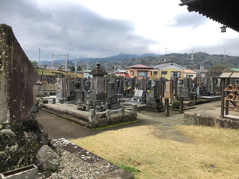 大久寺　一般墓所風景