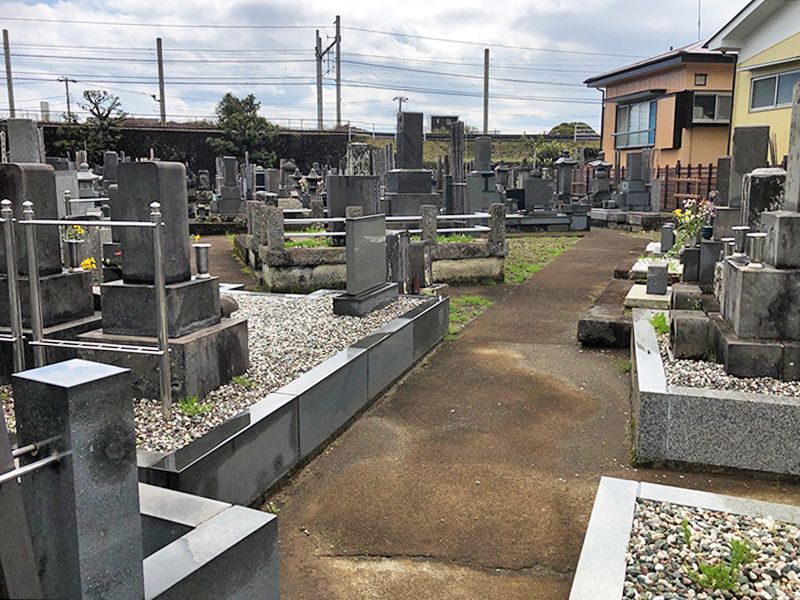 大久寺　広々とした区画