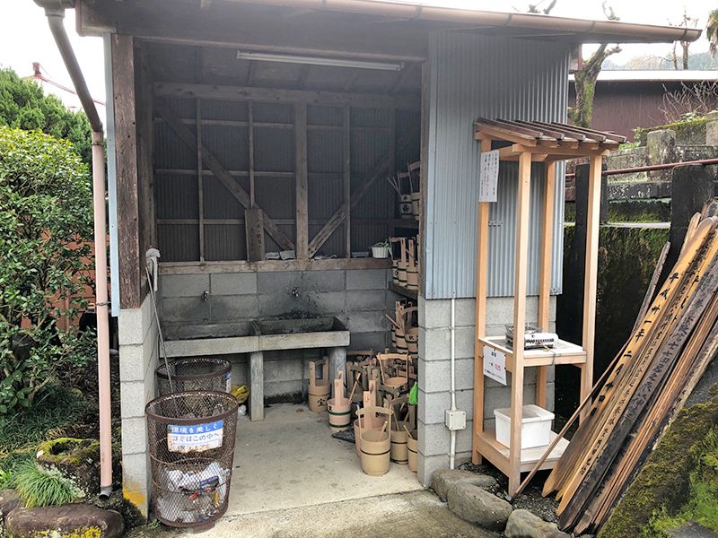 寳泉寺　水汲み場