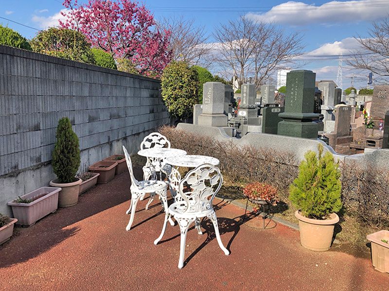 野田メモリアルパーク　休憩スペース