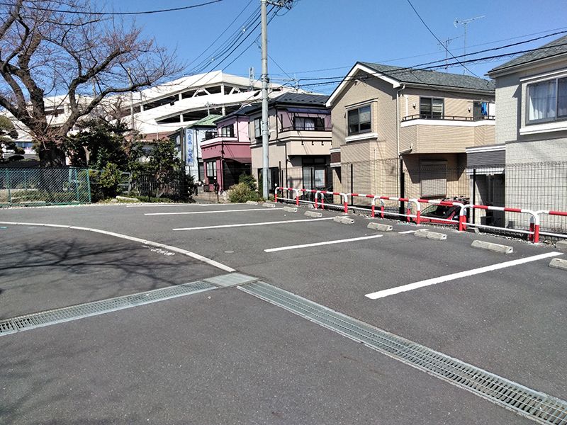 二度栗山墓苑　駐車スペース