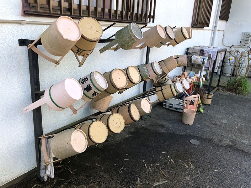 蓮生寺　道具置き場