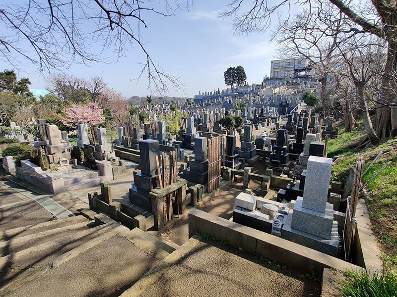 上大岡墓地