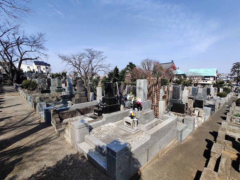 上大岡墓地