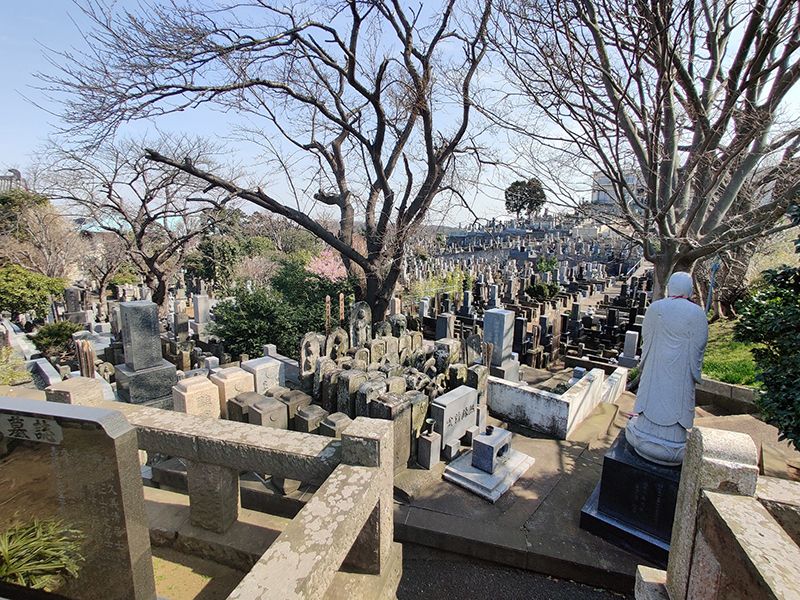 上大岡墓地