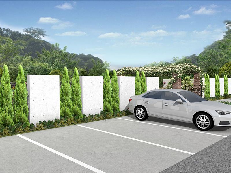 東京霊園 グリーンガーデン　駐車スペース