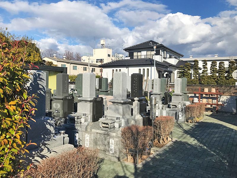 聖苑花みずき　区画整備された墓域