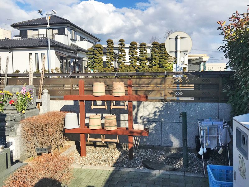 聖苑花みずき　水汲み場