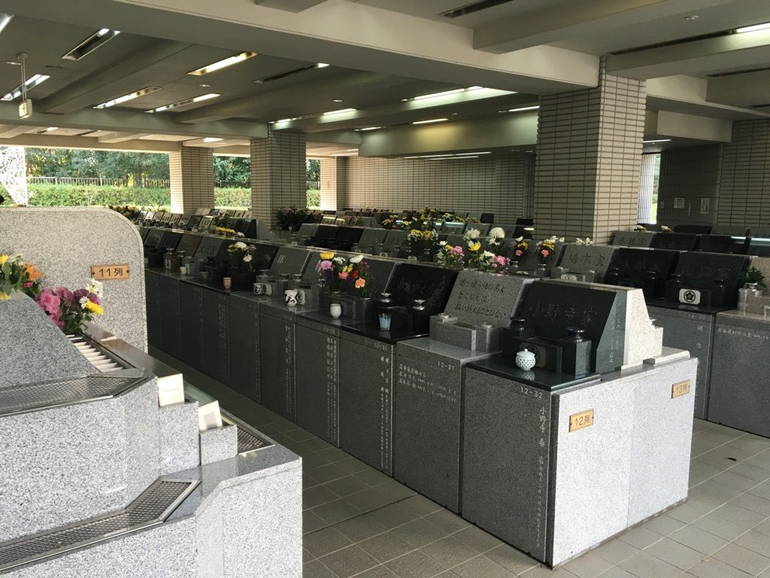 藤沢市営 大庭台墓園　室内立体墓地
