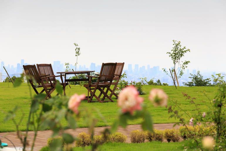 ふれあいの杜 天空　眺望の良い休憩スペース