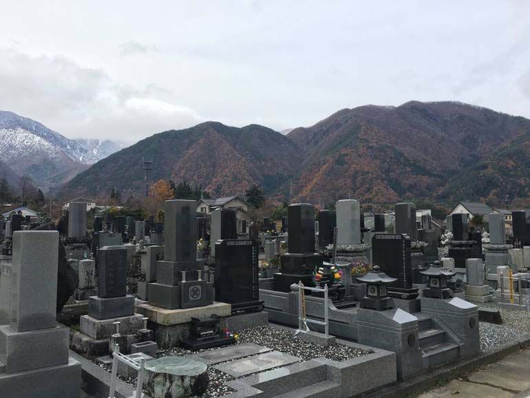 駒ヶ根市営 切石墓地