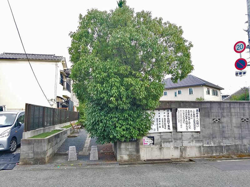 摂津市営 鳥飼下墓地　公道からのアクセス良好